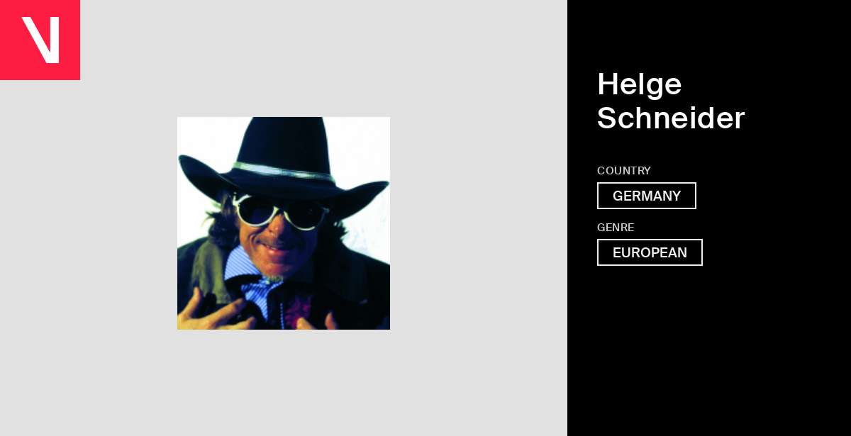 Helge Schneider - Songs, Events and Music Stats | Viberate.com