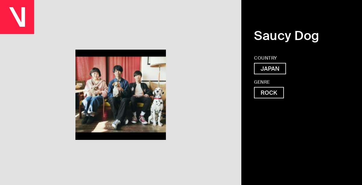 Saucy Dog - Songs, Events and Music Stats | Viberate.com
