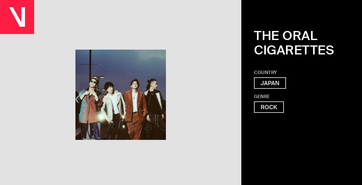 THE ORAL CIGARETTES (ジ オーラル シガレッツ) - Songs, Events and Music Stats